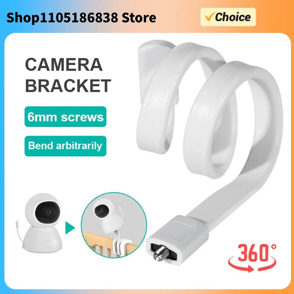 Baby Monitor Sensor - Thread Gooseneck Holder Camera M6 Stand