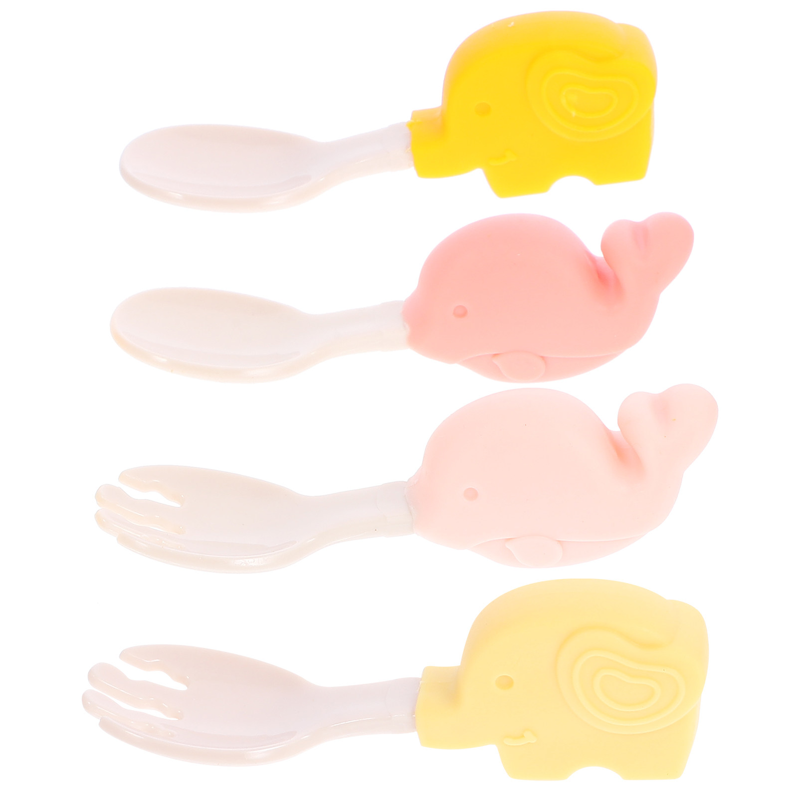 Baby Led Weaning Set - 2Sets Baby Spoon and Fork Set
