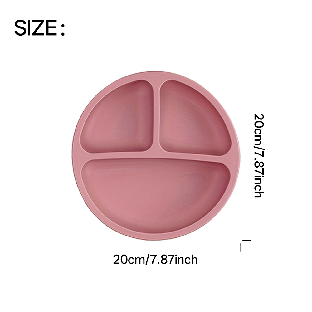 1 Pack Toddler Plate, Divided  - đánh giá và giá Baby Led Weaning Set