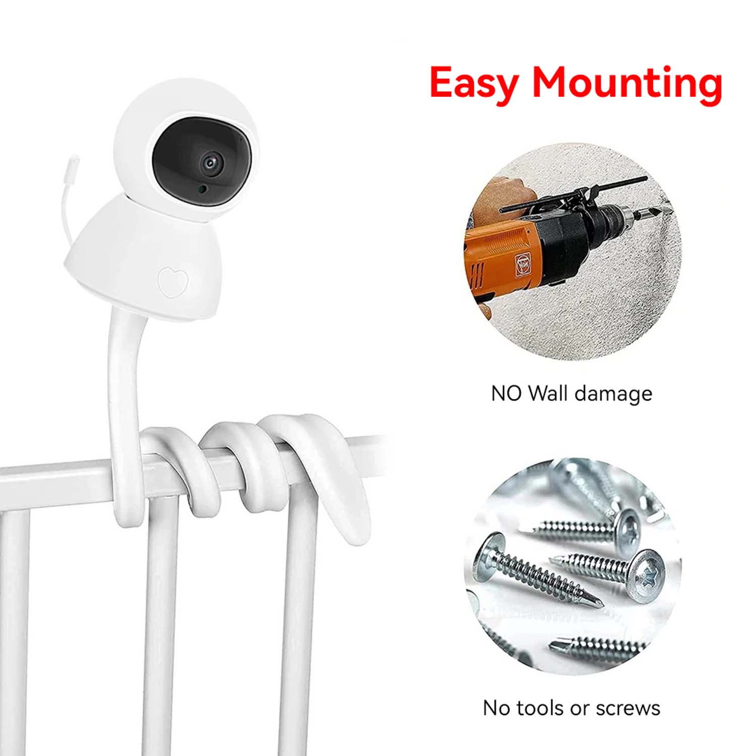 Baby Monitor Holder Flexible B - đánh giá và giá Baby Monitor Sensor