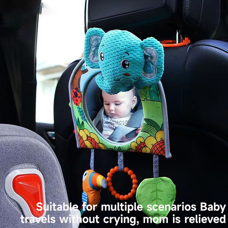 Baby Car Seat Mirror Toys Kids - đánh giá và giá Baby Monitor Sensor
