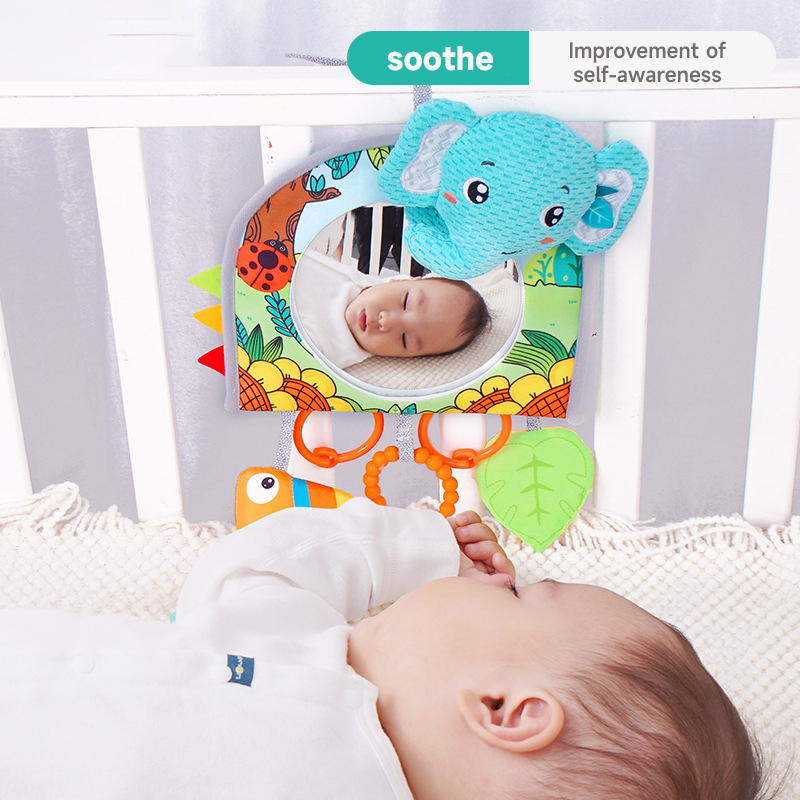 Baby Car Seat Mirror Toys Kids - đánh giá và giá Baby Monitor Sensor