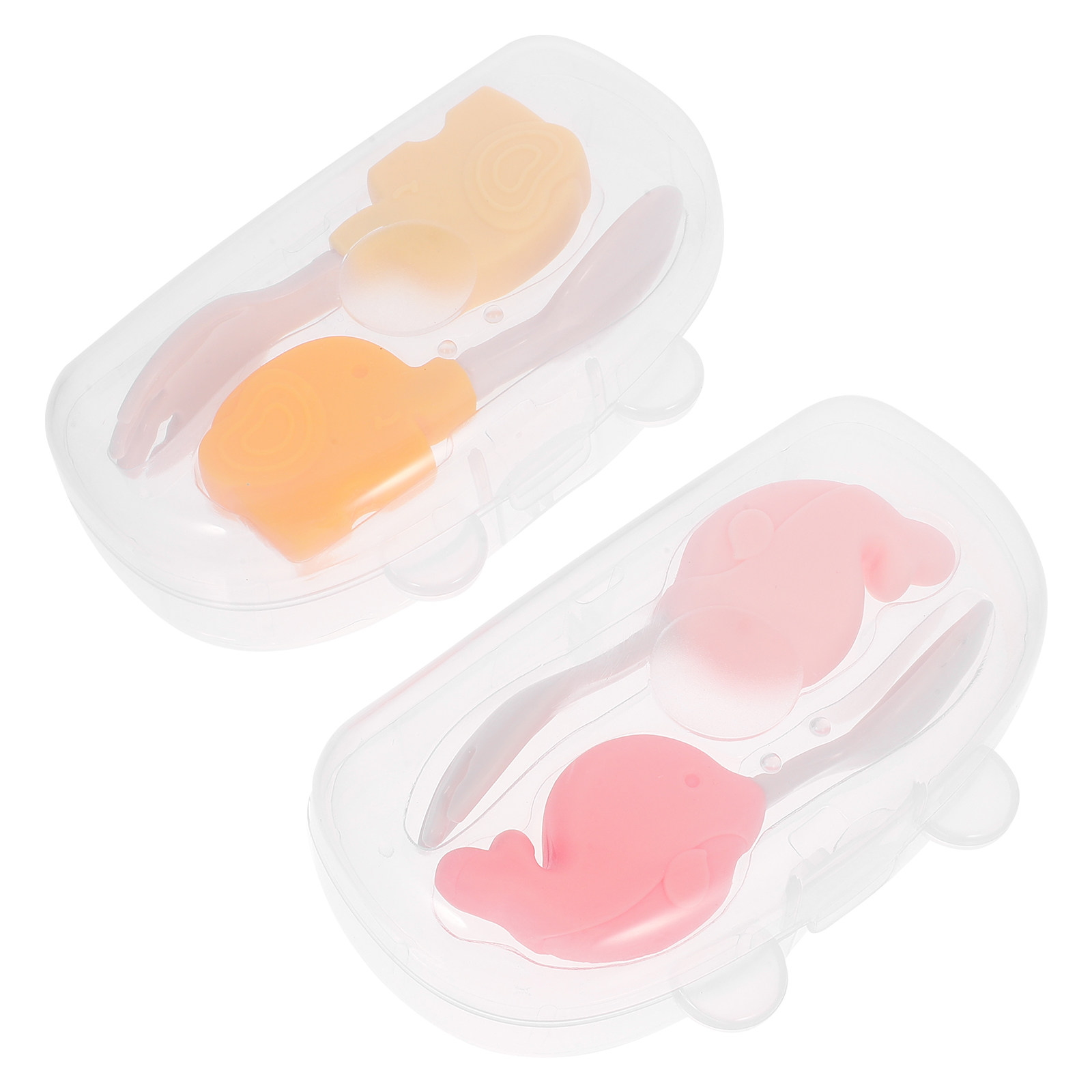 2Sets Baby Spoon and Fork Set  - đánh giá và giá Baby Led Weaning Set