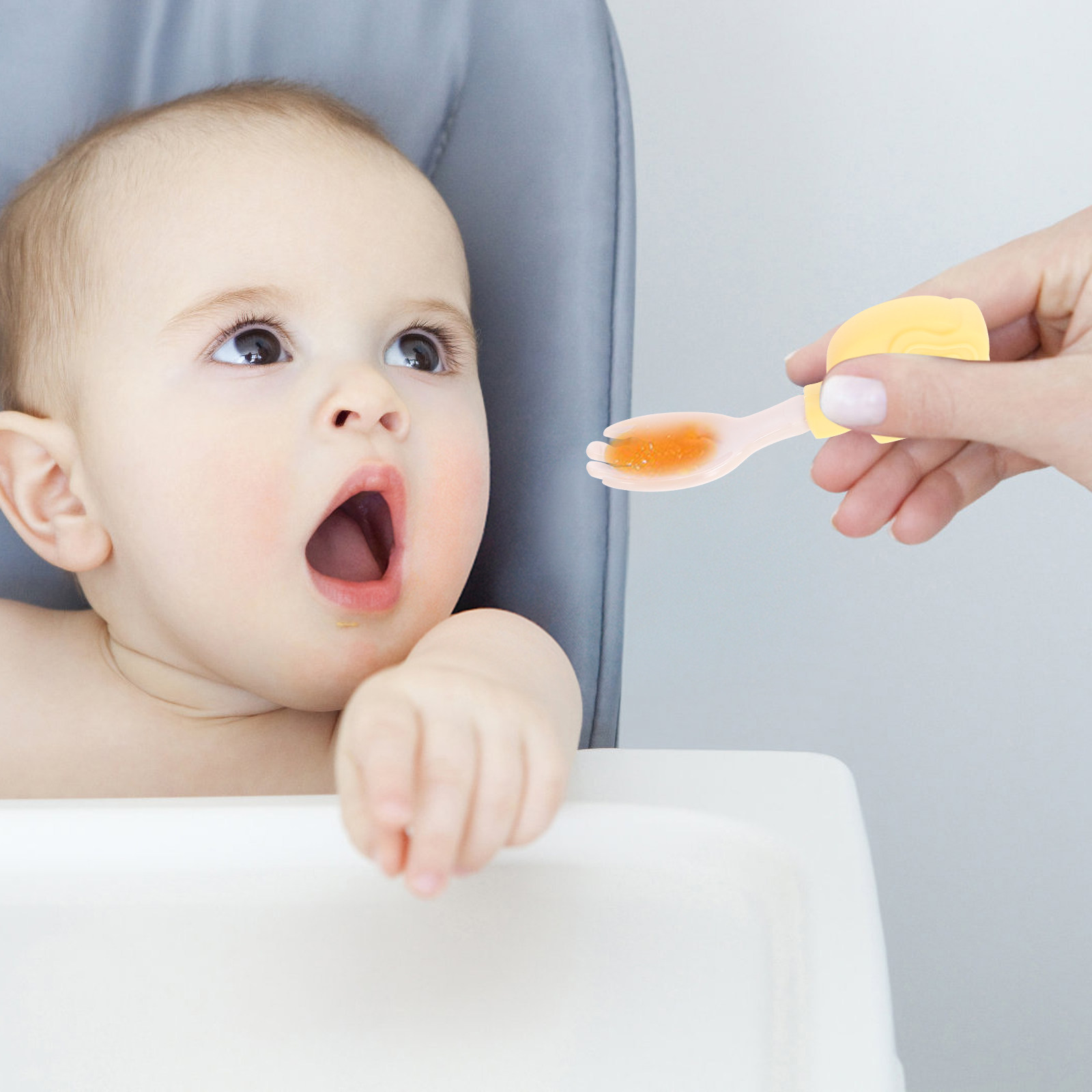 2Sets Baby Spoon and Fork Set  - đánh giá và giá Baby Led Weaning Set