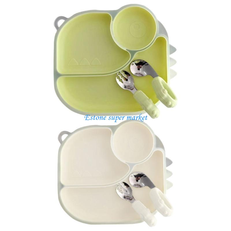 090B Hoàn thiện Bộ đĩa ăn bằng - đánh giá và giá Baby Led Weaning Set