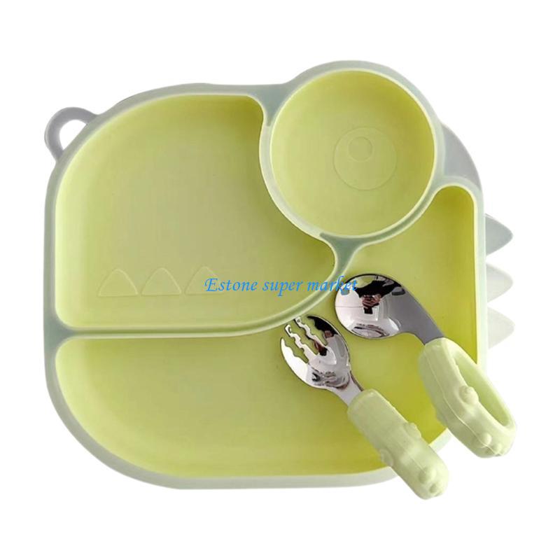 090B Hoàn thiện Bộ đĩa ăn bằng - đánh giá và giá Baby Led Weaning Set