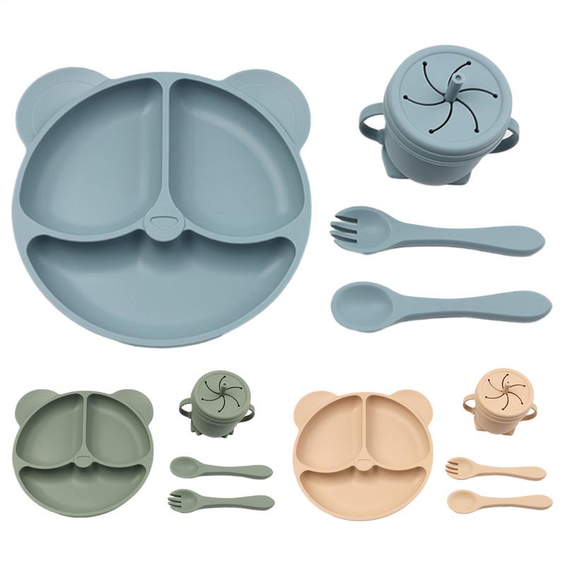 Toddler Eating Utensils 4 piec - đánh giá và giá Baby Led Weaning Set