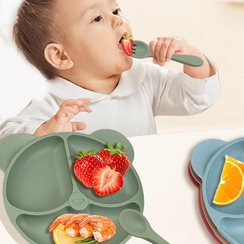 Toddler Eating Utensils 4 piec - đánh giá và giá Baby Led Weaning Set
