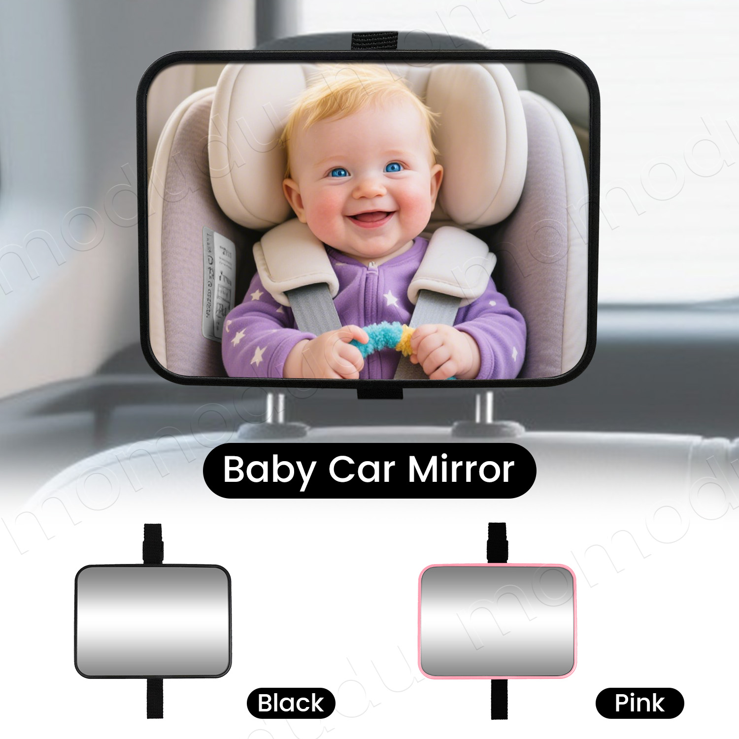 Baby Car Mirror Rearview Infan - đánh giá và giá Baby Monitor Sensor