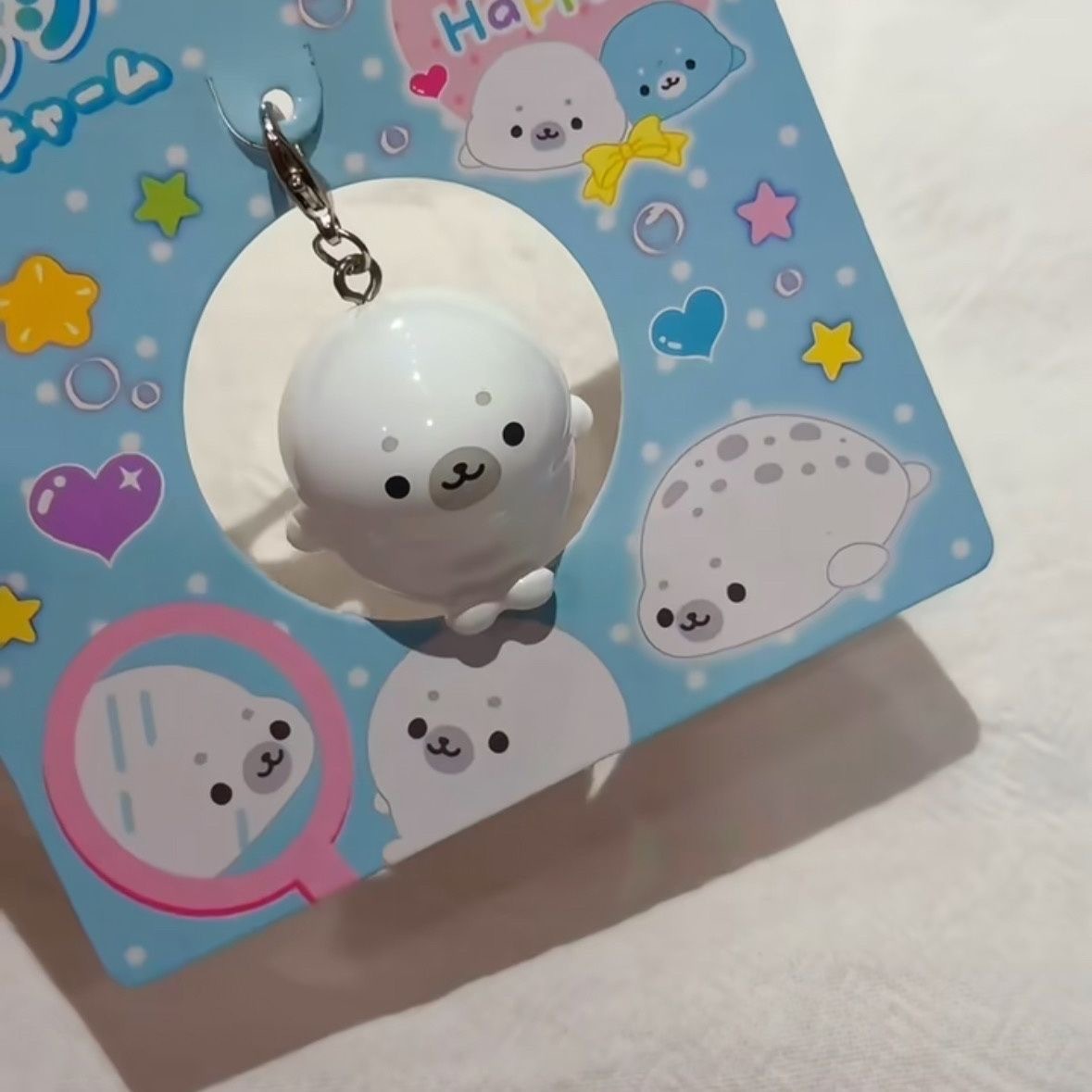 Kawaii Seal Animal Keychain Cu - đánh giá và giá Baby Products Keeping Bag