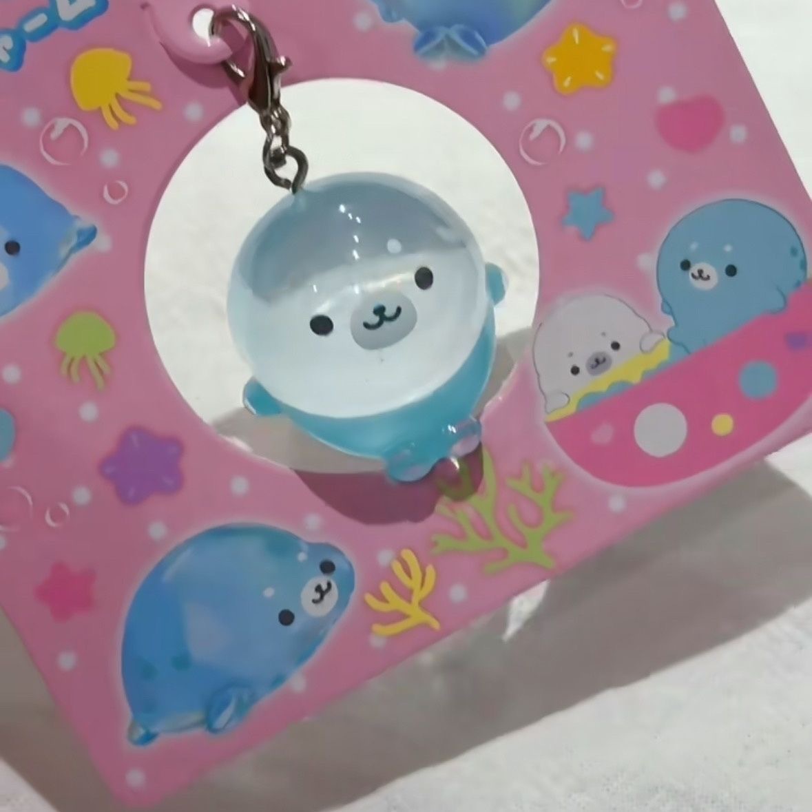 Kawaii Seal Animal Keychain Cu - đánh giá và giá Baby Products Keeping Bag