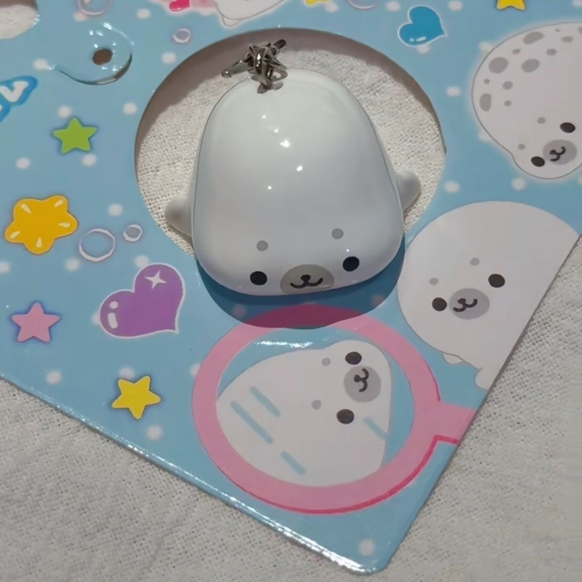 Kawaii Seal Animal Keychain Cu - đánh giá và giá Baby Products Keeping Bag