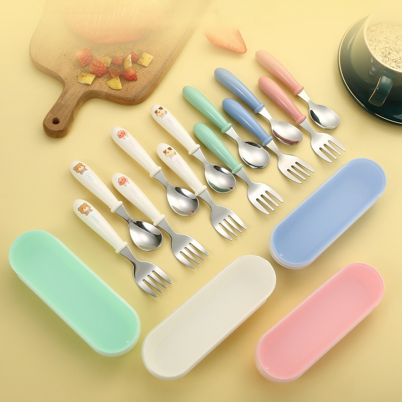 304 Stainless Steel Children U - đánh giá và giá Baby Led Weaning Set