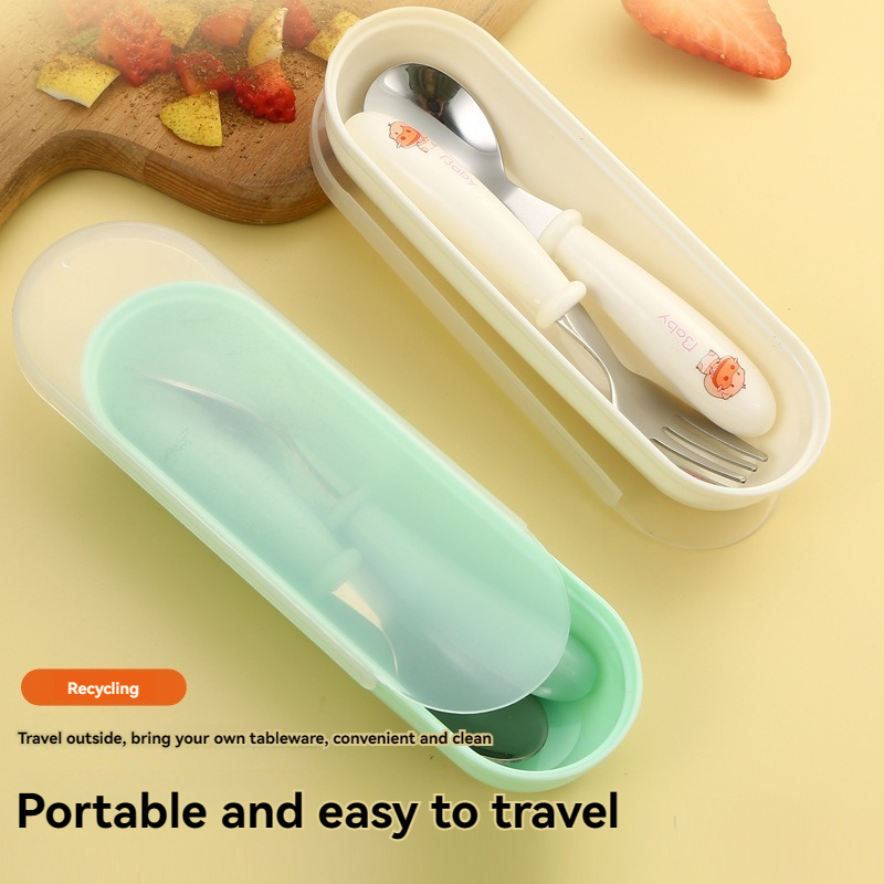 304 Stainless Steel Children U - đánh giá và giá Baby Led Weaning Set