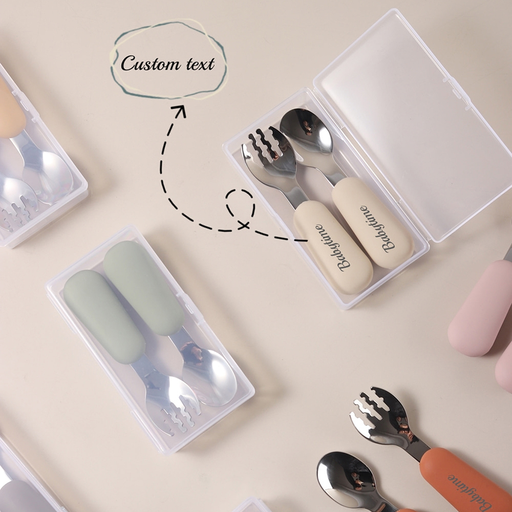 Personalized Baby Spoons and F - đánh giá và giá Baby Led Weaning Set