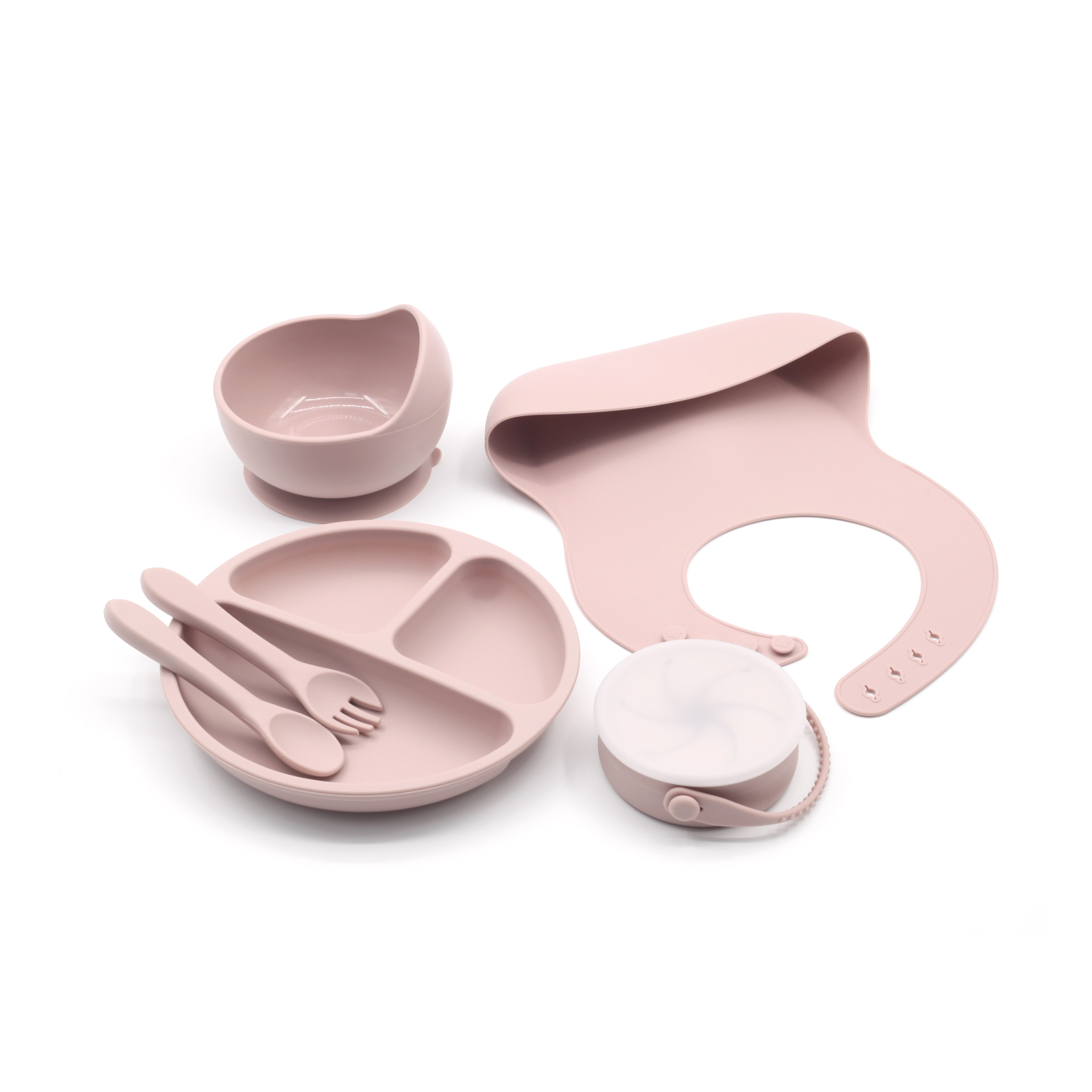 Silicone Baby Feeding Set, Bab - đánh giá và giá Baby Led Weaning Set
