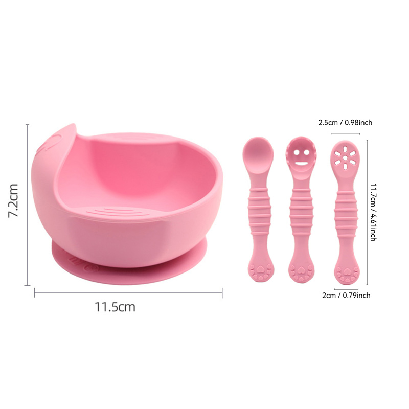 Baby Led Weaning Bowl, Silicon - đánh giá và giá Baby Led Weaning Set