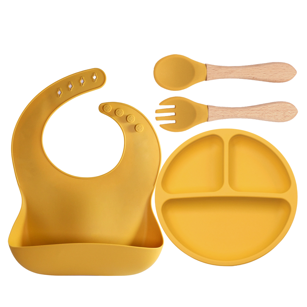 4 PCS Silicone Baby Feeding Se - đánh giá và giá Baby Led Weaning Set