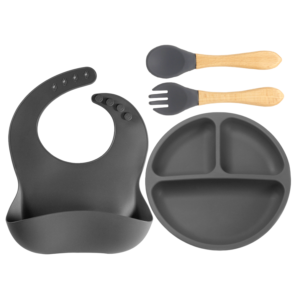 4 PCS Silicone Baby Feeding Se - đánh giá và giá Baby Led Weaning Set