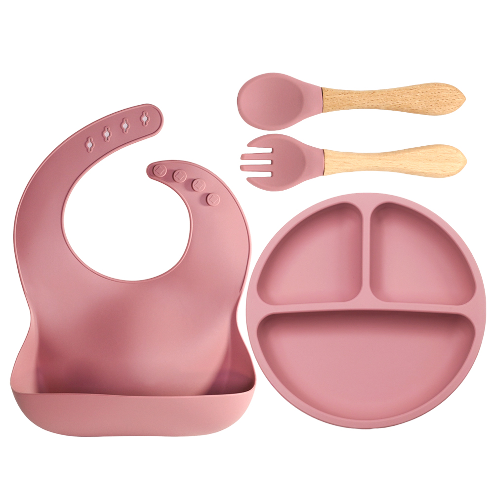 4 PCS Silicone Baby Feeding Se - đánh giá và giá Baby Led Weaning Set