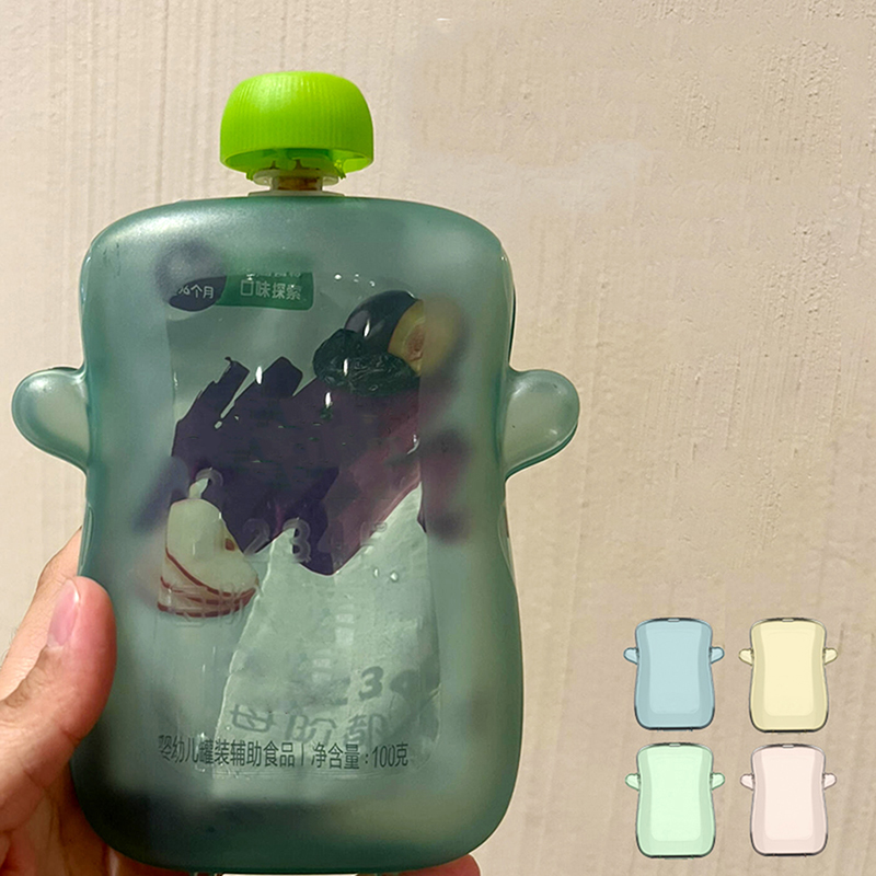 Self-Feeding Baby Food Pouch H - đánh giá và giá Baby Led Weaning Set