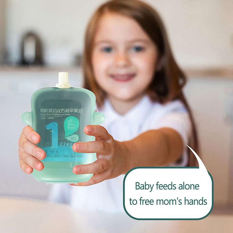 Self-Feeding Baby Food Pouch H - đánh giá và giá Baby Led Weaning Set